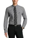 Polo Ralph Lauren Slim Fit Long Sleeve Poplin Button Down Shirt In Black Pattern