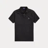 Polo Ralph Lauren Slim Fit Mesh Polo Shirt In Brown