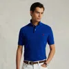 Polo Ralph Lauren Slim Fit Mesh Polo Shirt In Blue