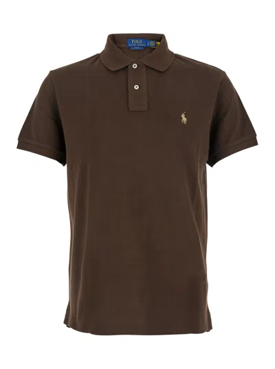 POLO RALPH LAUREN SLIM FIT MESH POLO SHIRT