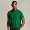 Polo Ralph Lauren Slim Fit Mesh Polo Shirt In Green