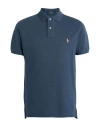 Polo Ralph Lauren Logo-embroidered Cotton-jersey Polo-shirt In Navy Blue