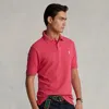 Polo Ralph Lauren Slim Fit Mesh Polo Shirt In Pink