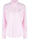 Polo Ralph Lauren Heidi Cotton Shirt W/ Logo