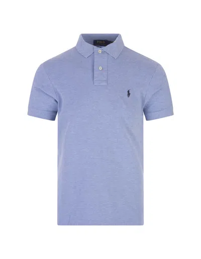 Polo Ralph Lauren Slim-fit Piquè Polo In Blue