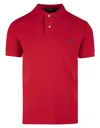 Polo Ralph Lauren Classic Fit Mesh Polo Shirt In Red