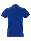 Polo Ralph Lauren Short Sleeve Cotton Polo Shirt In Bluette