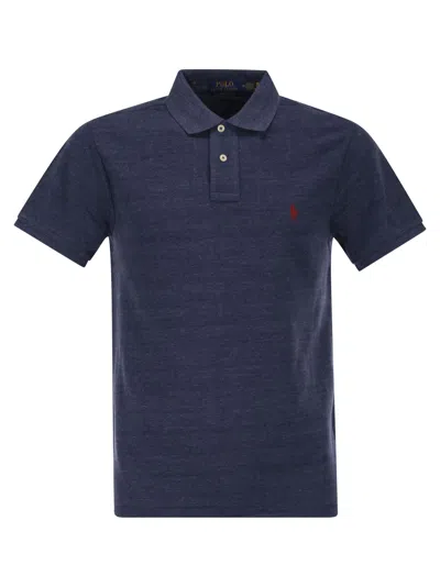 Polo Ralph Lauren Slim Fit Classic Polo Shirt Clothing In Blue