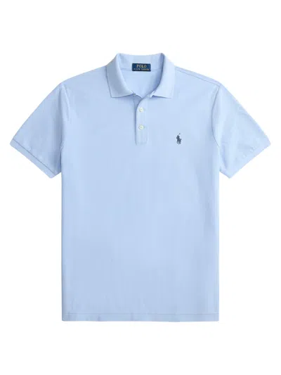 Polo Ralph Lauren Slim Fit Polo In Blue