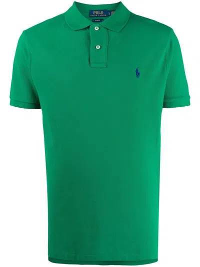 Polo Ralph Lauren Slim Fit Polo In Green