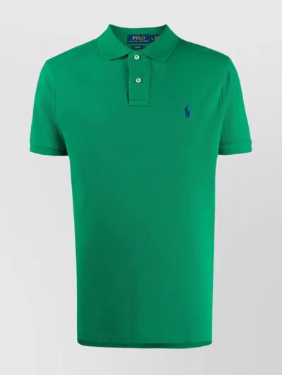 Polo Ralph Lauren Slim Fit Polo Shirt In Green