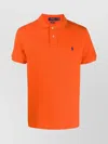 Polo Ralph Lauren Slim Fit Polo Shirt Classique In Orange