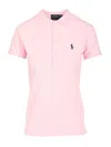 Polo Ralph Lauren 'julie' Pink Polo Shirt With Classic Collar And Pony Embroidery On The Front