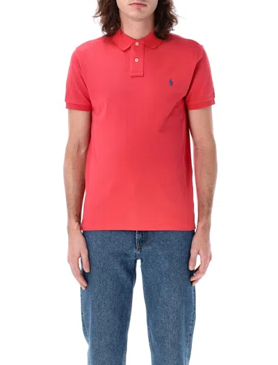 Polo Ralph Lauren Slim Fit Polo Shirt In Spring Red