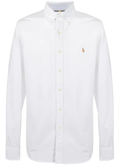Polo Ralph Lauren Slim Fit Shirt Clothing In White