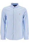 Polo Ralph Lauren Custom Fit Cotton Stretch Shirt In Bsr Blue (light Blue)