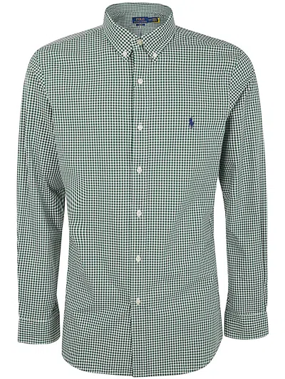 Polo Ralph Lauren Slim Fit Sport Shirt In Green