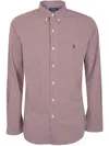 Polo Ralph Lauren Cotton Poplin Custom Fit Shirt In Red