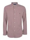 Polo Ralph Lauren Cotton Poplin Custom Fit Shirt In Red