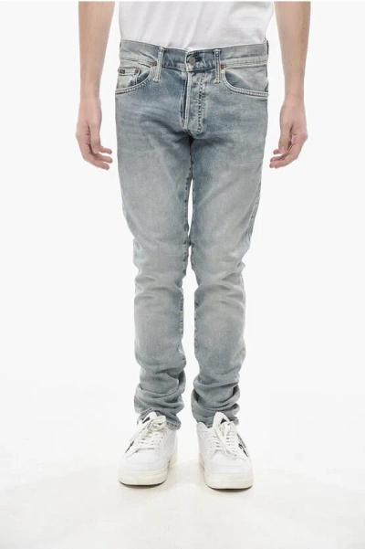Polo Ralph Lauren Jeans Slim Fit The Sullivan Aus Stretch-denim 15 Cm L.32 Grösse 29 In Blue