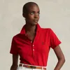 Polo Ralph Lauren Slim Fit Stretch Polo Shirt In Red