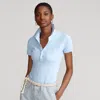 Polo Ralph Lauren Slim Fit Stretch Polo Shirt In Office Blue