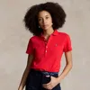 Polo Ralph Lauren Slim Fit Stretch Polo Shirt In Petal Rose
