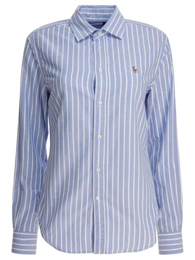 Polo Ralph Lauren Slim-fit Striped Oxford Shirt