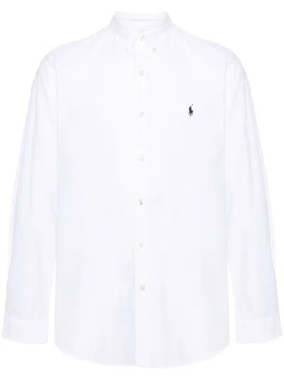 POLO RALPH LAUREN POLO RALPH LAUREN SLIM FIT STRIPED SHIRT CLOTHING