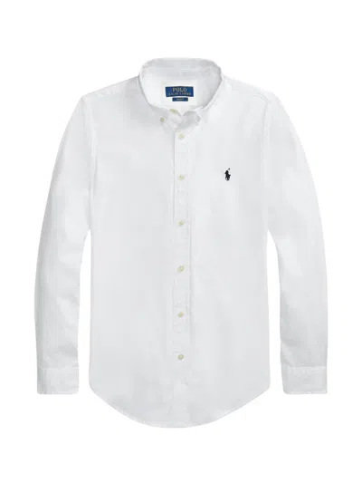Polo Ralph Lauren Slim Fit Tops Shirt In White