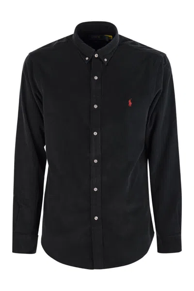 POLO RALPH LAUREN POLO RALPH LAUREN SLIM-FIT VELVET SHIRT 