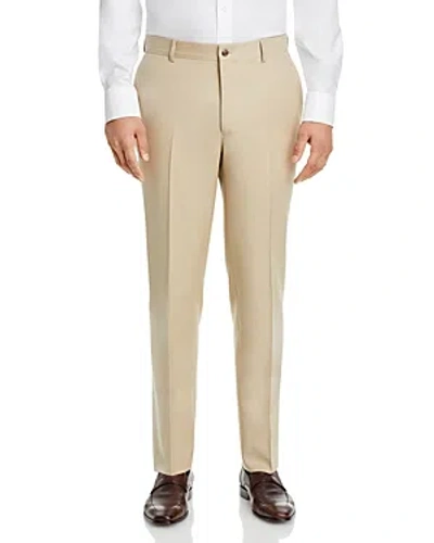 Polo Ralph Lauren Slim Fit Wool Twill Trousers In Tan