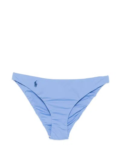 Polo Ralph Lauren Slip Bikini Azzurro  In Blue