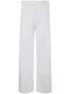 Polo Ralph Lauren "slr Pt Ful Lenght" Flat Front Pants In White