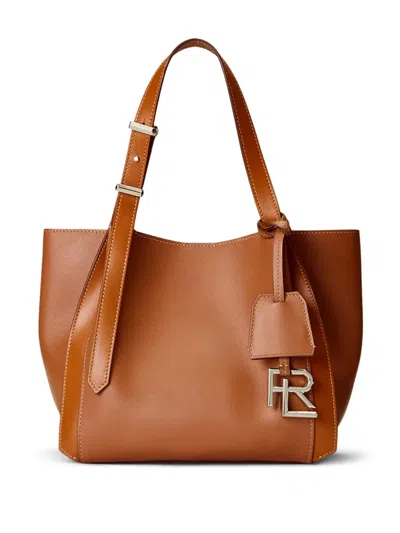 Polo Ralph Lauren Sm 888 Tote Bag In Brown