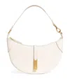 Polo Ralph Lauren Small Leather Polo Id Shoulder Bag In White