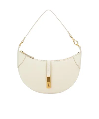Polo Ralph Lauren Small Polo Id Shoulder Bag In White