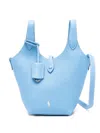 Polo Ralph Lauren Small Polo Play Leather Cross Body Bag In Blue