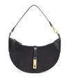 Polo Ralph Lauren Small Suede Id Shoulder Bag In Black