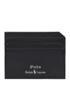 Polo Ralph Lauren Smooth Leather Card Case In Black