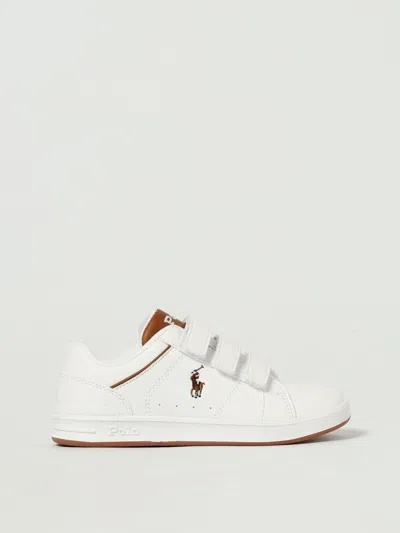 Polo Ralph Lauren Kids' Sneakers  Kinder Farbe Weiss In White