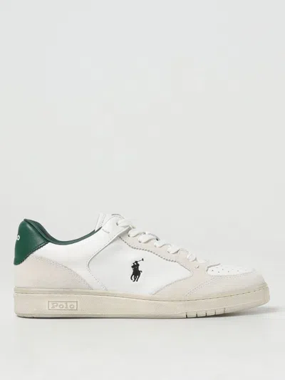 Polo Ralph Lauren Sneakers  Men Color White