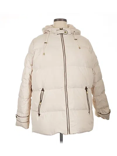 Pre-owned Polo Ralph Lauren Snow Jacket In Ivory