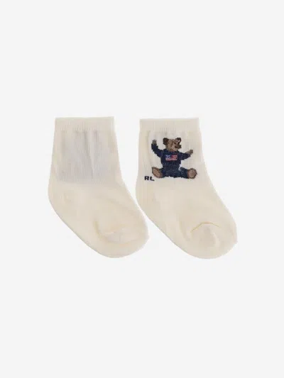 Polo Ralph Lauren Socks  Kids Color Ivory In White
