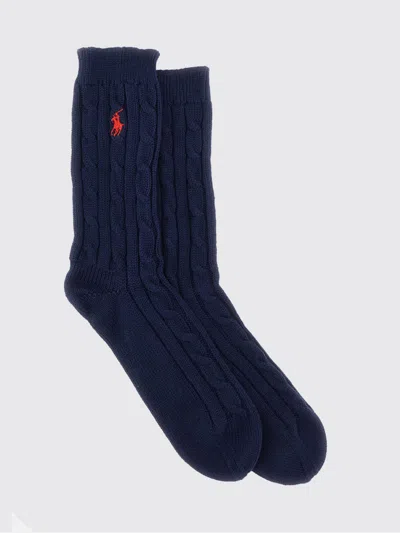 Polo Ralph Lauren Socks Woman In Blue