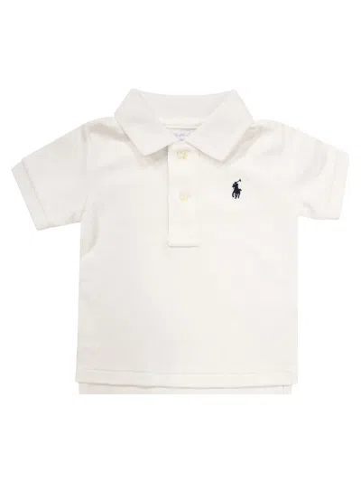 Polo Ralph Lauren Kids' Soft Cotton Polo Shirt In White