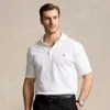 Polo Ralph Lauren Soft Cotton Polo Shirt In White