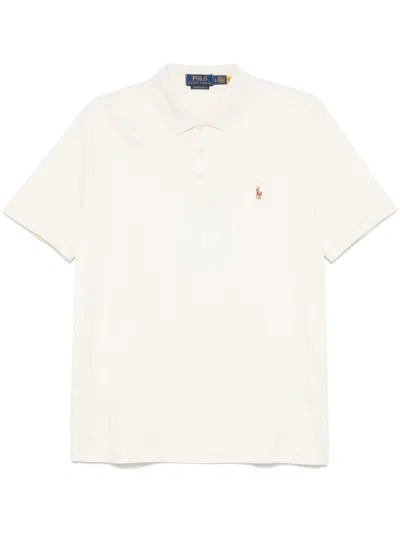 Polo Ralph Lauren Soft Cotton Polo Shirt In White