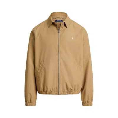 Pre-owned Polo Ralph Lauren Soft Fade Bayport Windbreaker Jacket 'cafe Tan' | Men's Size M In Brown