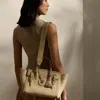 Polo Ralph Lauren Soft Ricky 27 Haircalf Bag In Icon Tan